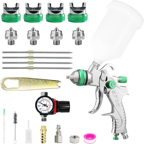 Hvlp spray gun kit with - hvlp,