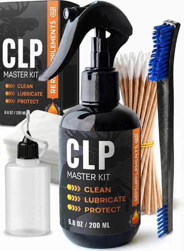 Gun cleaning oil kit - kit, 3-in-1