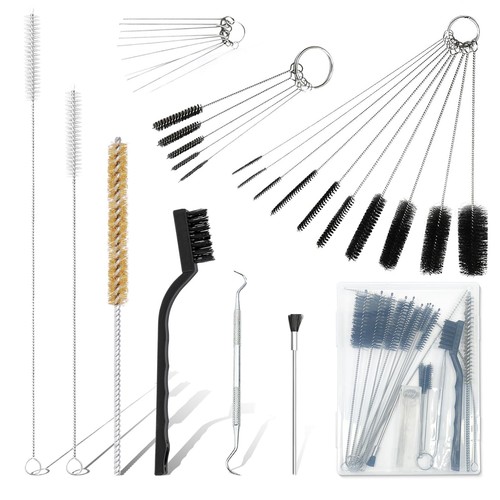Spray gun cleaning kit - gun,