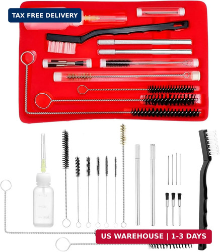 Air spray gun cleaning kit - spray,