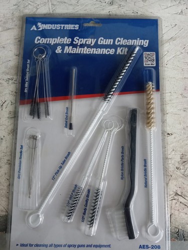 Spray gun cleaning kit - cleaning,