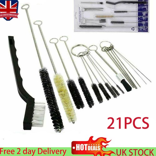 21x cleaning brush set kit - cleaning,