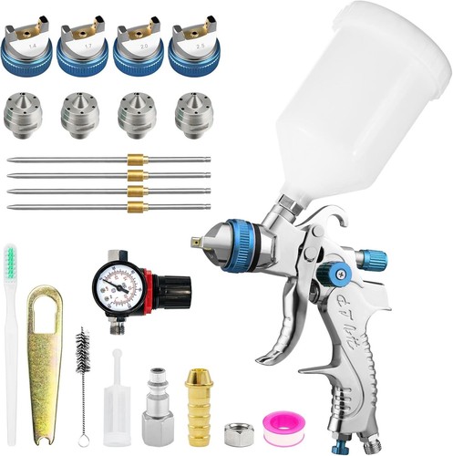 Hvlp spray gun kit with - spray,