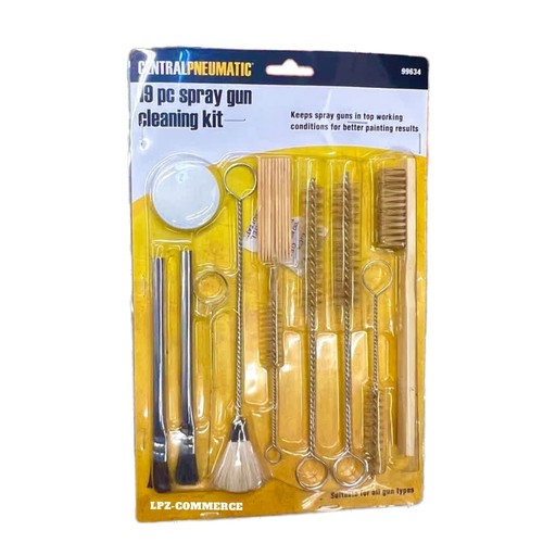 Spray gun cleaning kit - gun,