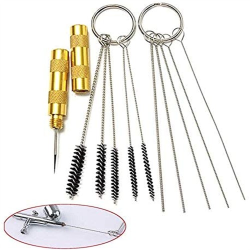 Paint spray gun cleaning kit - paint,