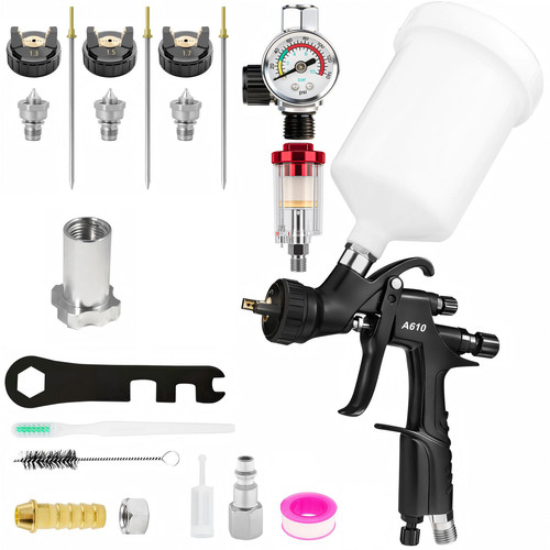 Lvlp gravity feed spray gun - feed,