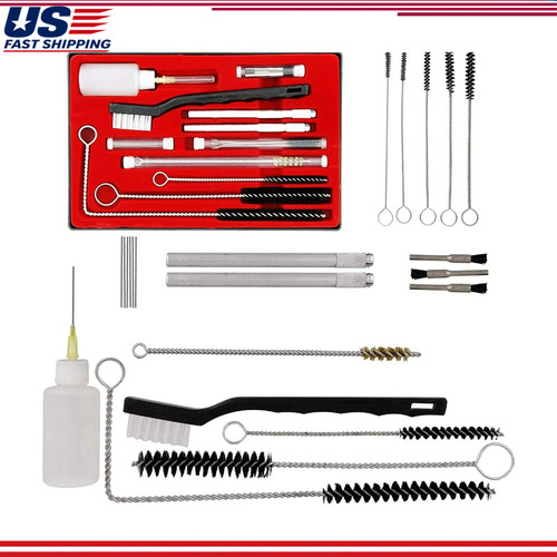 Spray gun cleaning kit - gun,