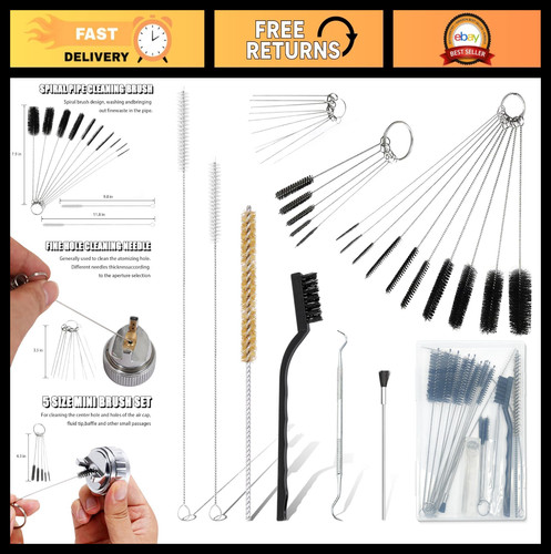 Spray gun cleaning kit - gun,