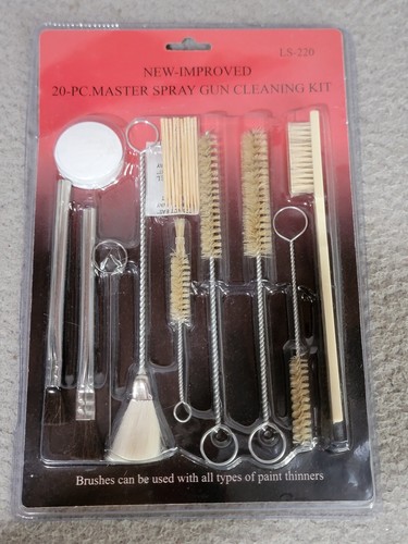 20pc spray gun cleaning - cleaning, kit