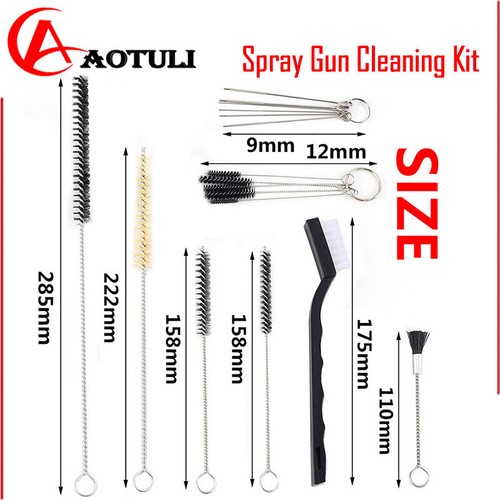 3set spray gun cleaning kit - cleaning,